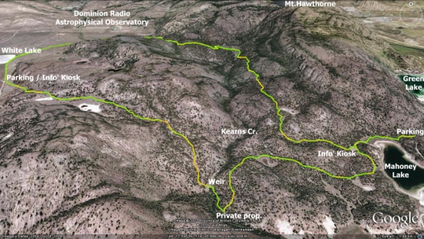 Mahoney - White Lake Loop - (click to enlarge)